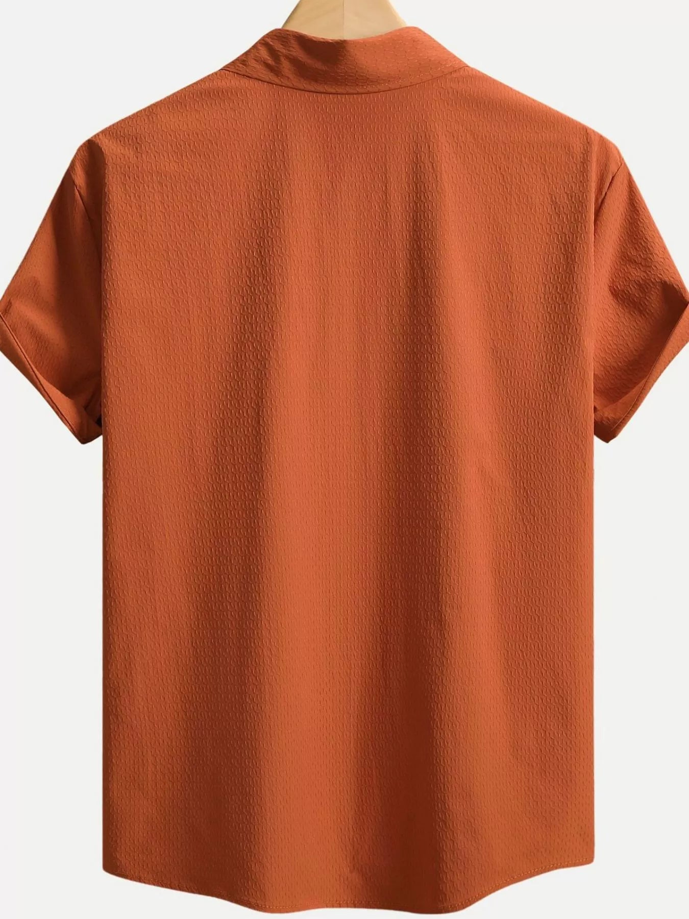 Men's Full Size Short-Sleeve Casual Shirt Plus Size