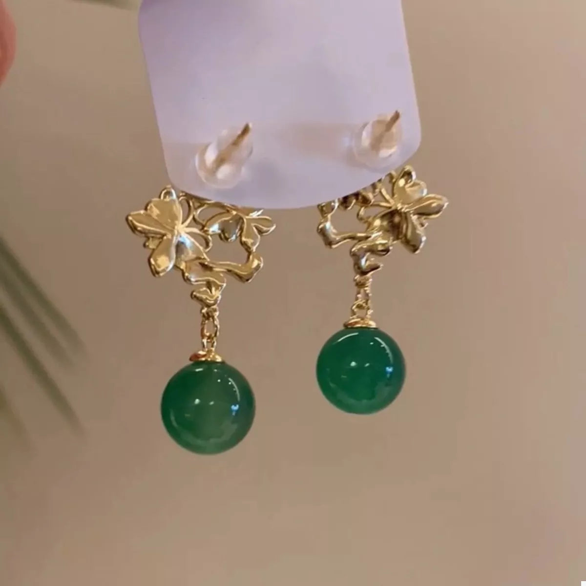 Butterfly Pearl Drop Earrings