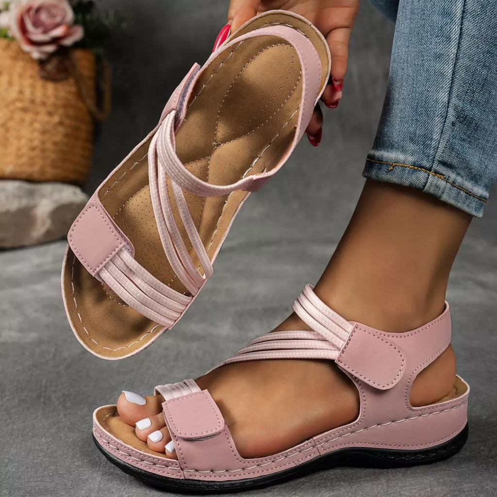 Open Toe Wedge Sandals