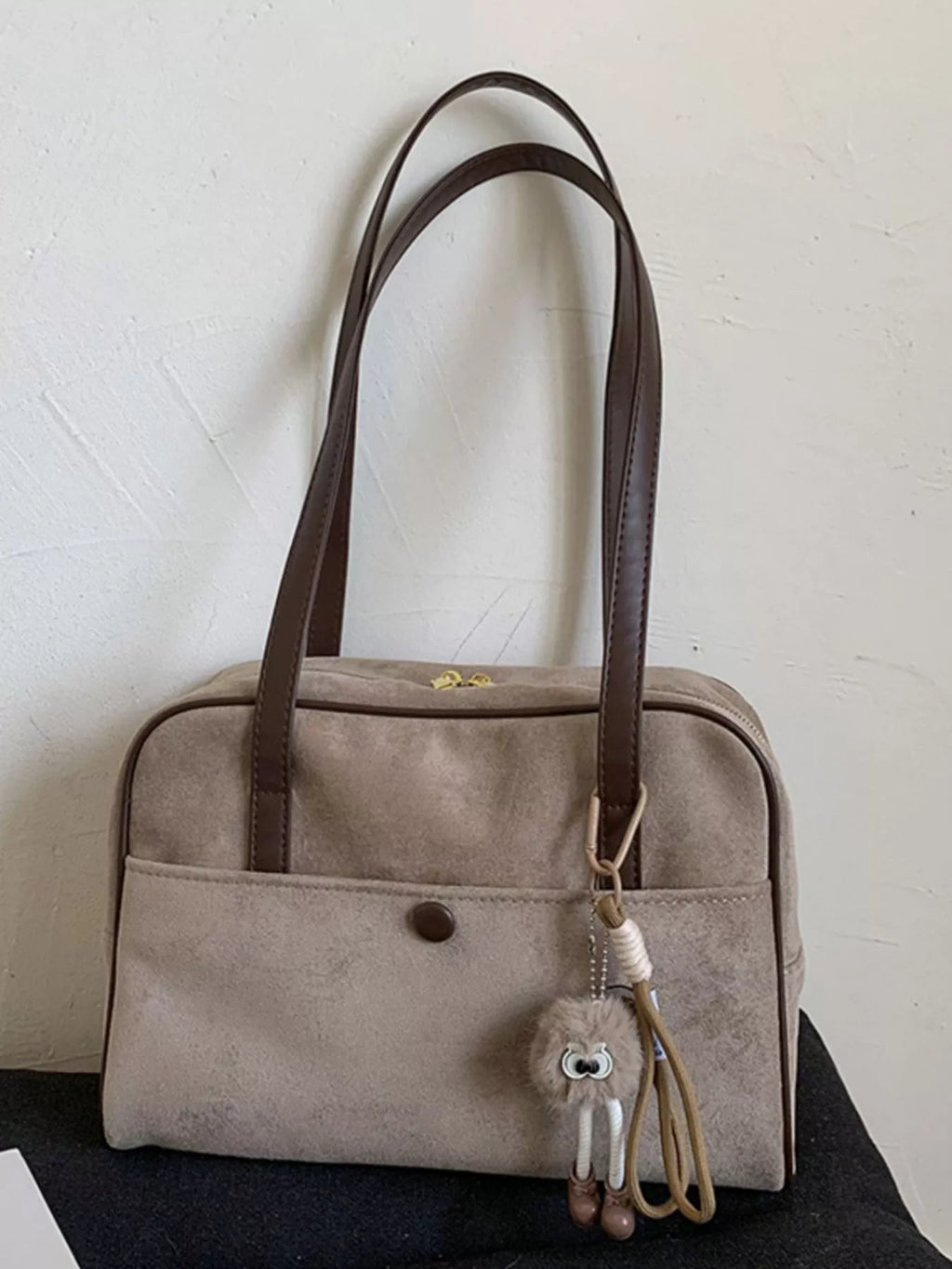 Vintage Handbag with Charm