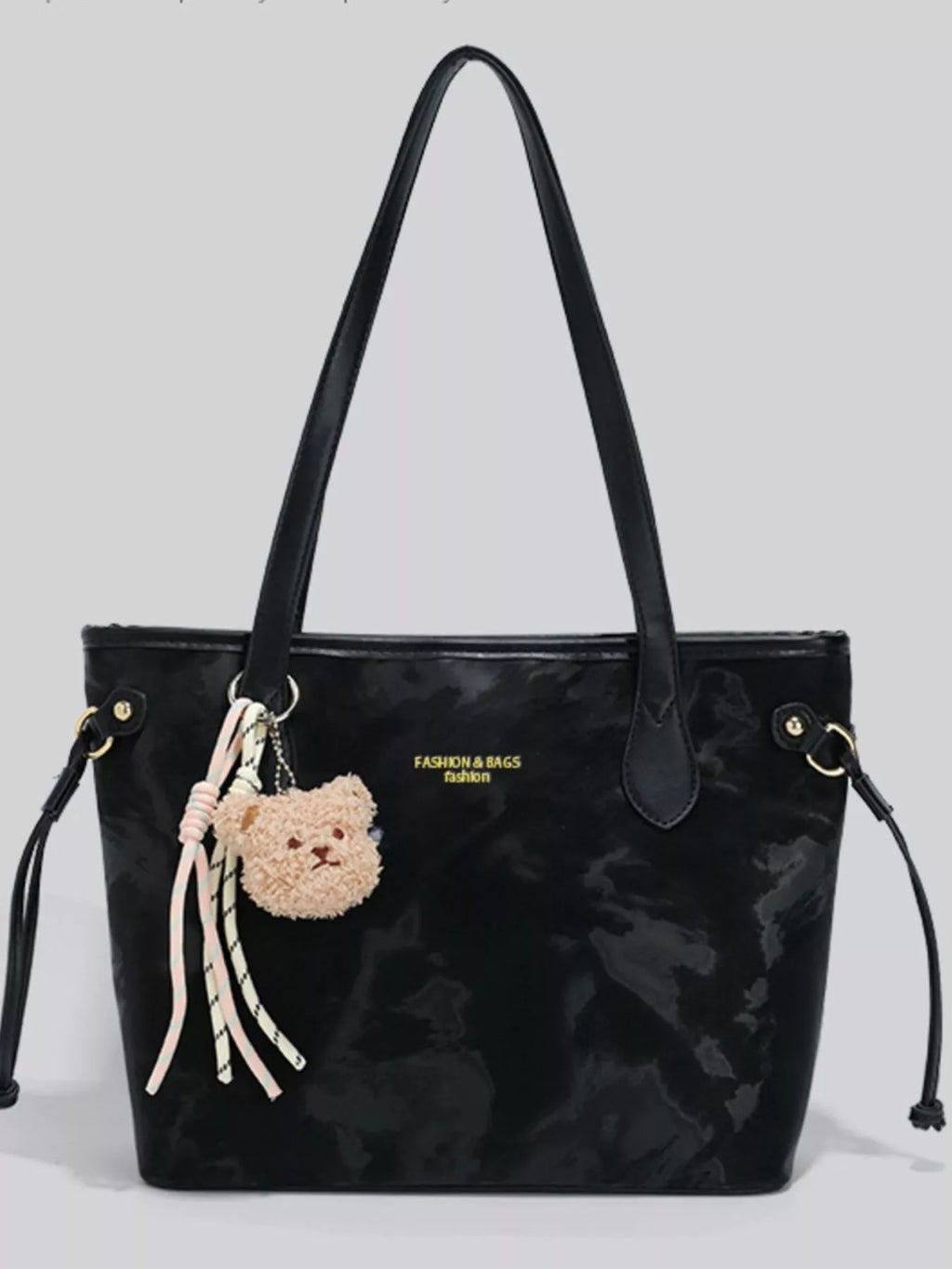 Bear Charm Shoulder Bag