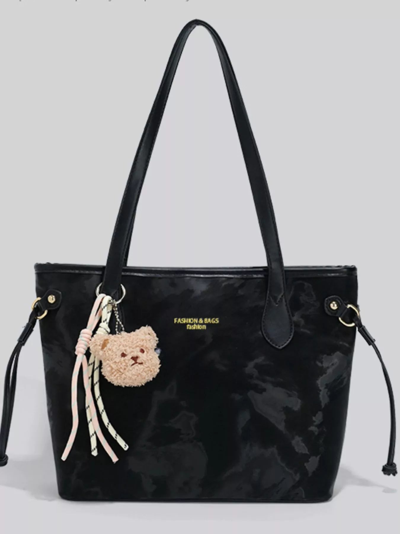 Bear Charm Shoulder Bag