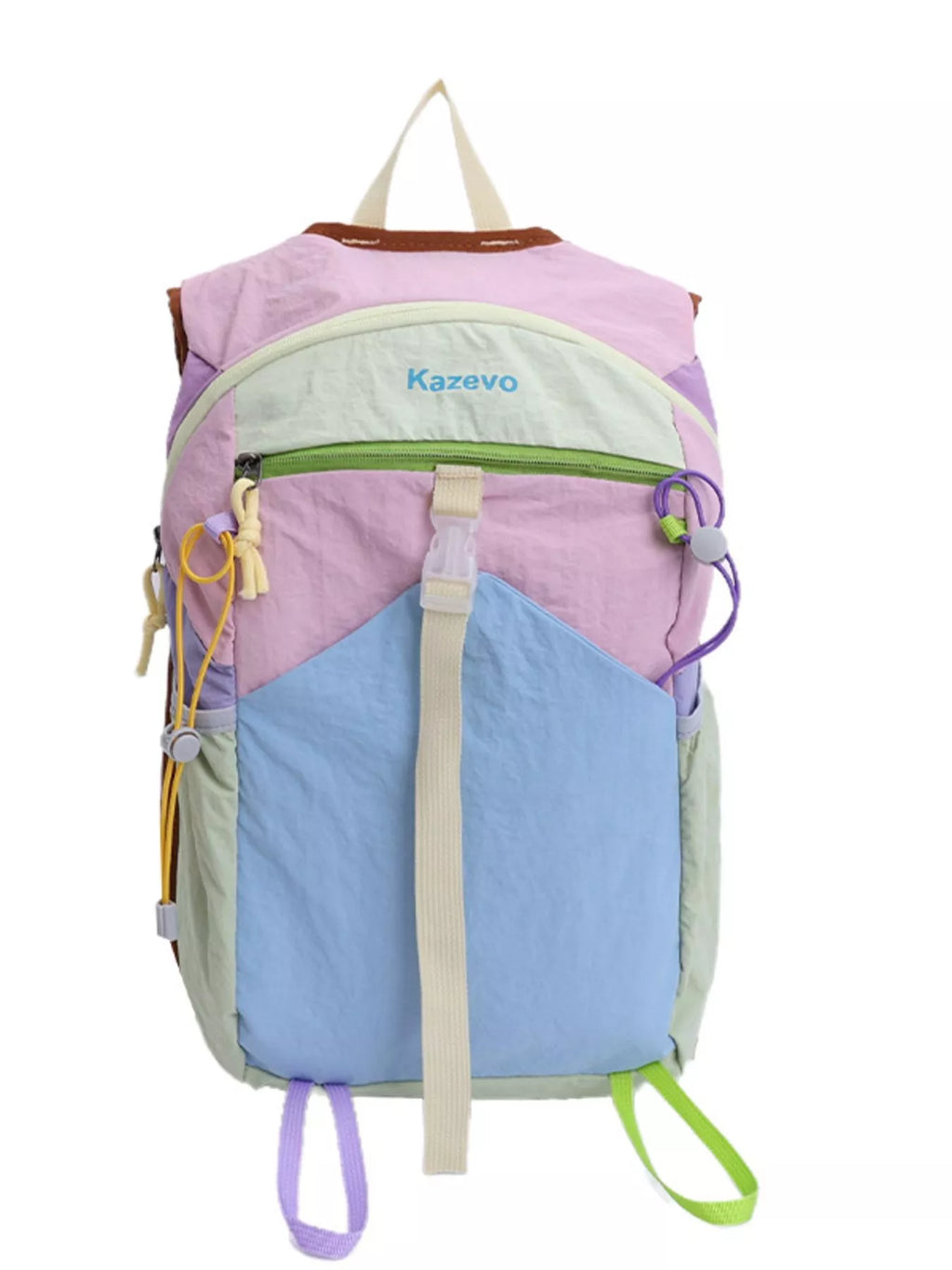 Lightweight Color Block Backpack Bag
