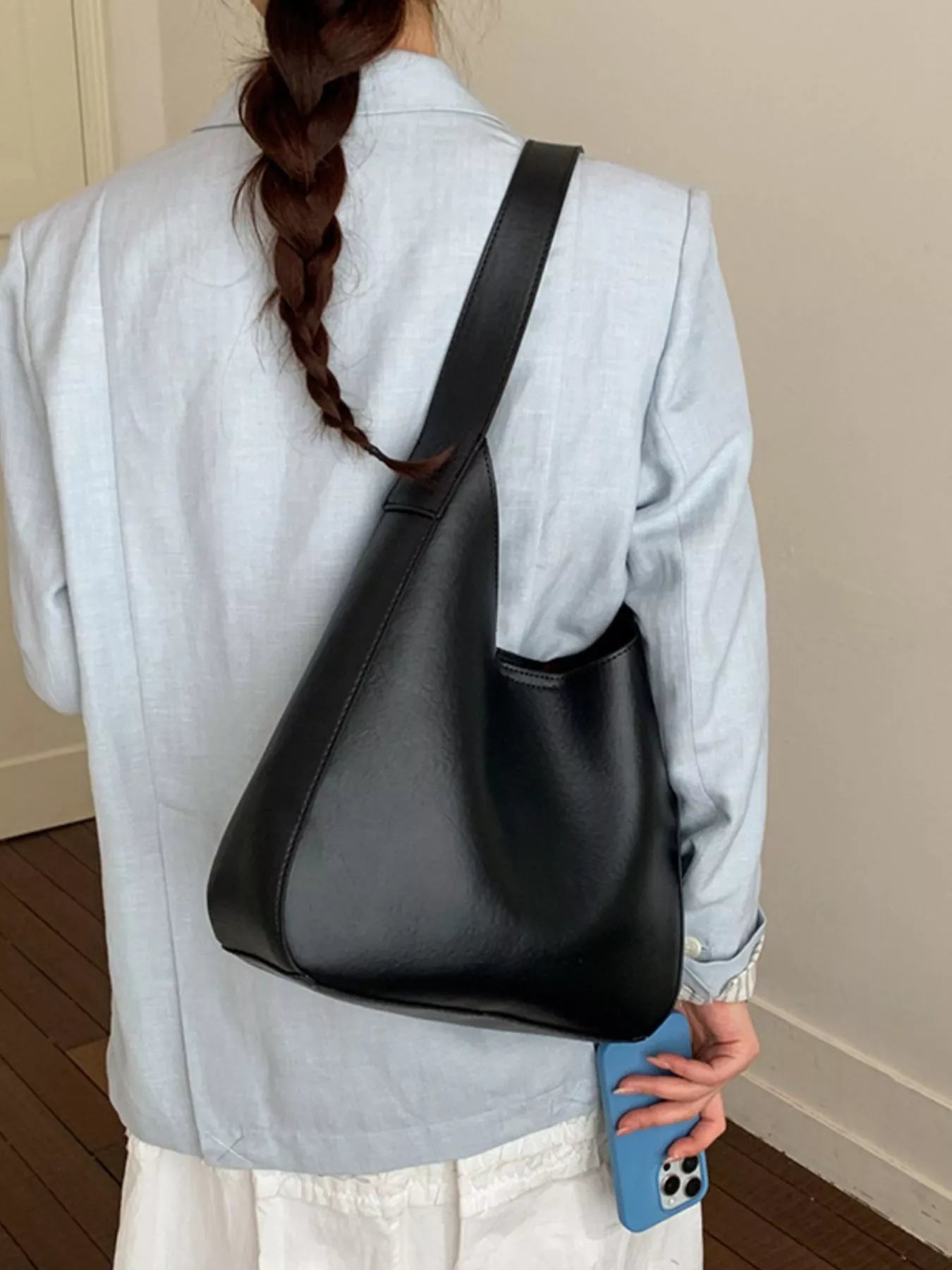 PU Leather Shoulder Bag