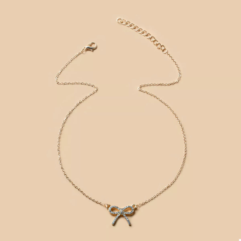 Bowknot Pendant Necklace