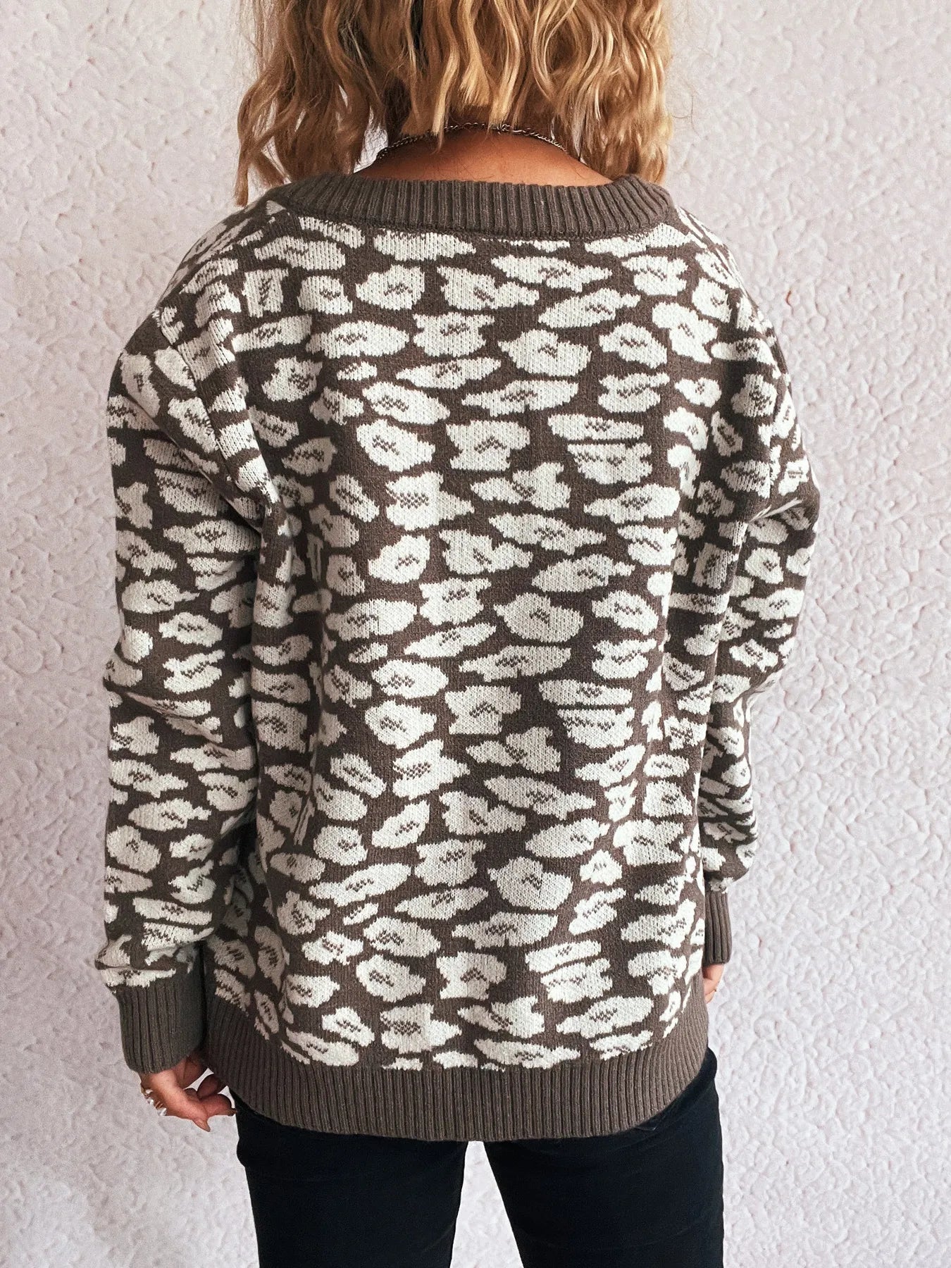 Zip Up Long Sleeve Cardigan