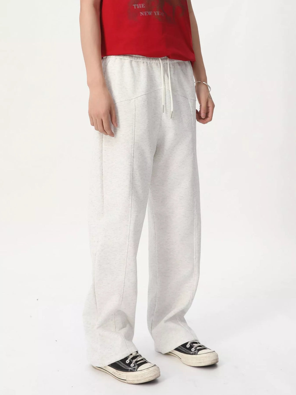 Men's Wide Leg Drawstring Pants