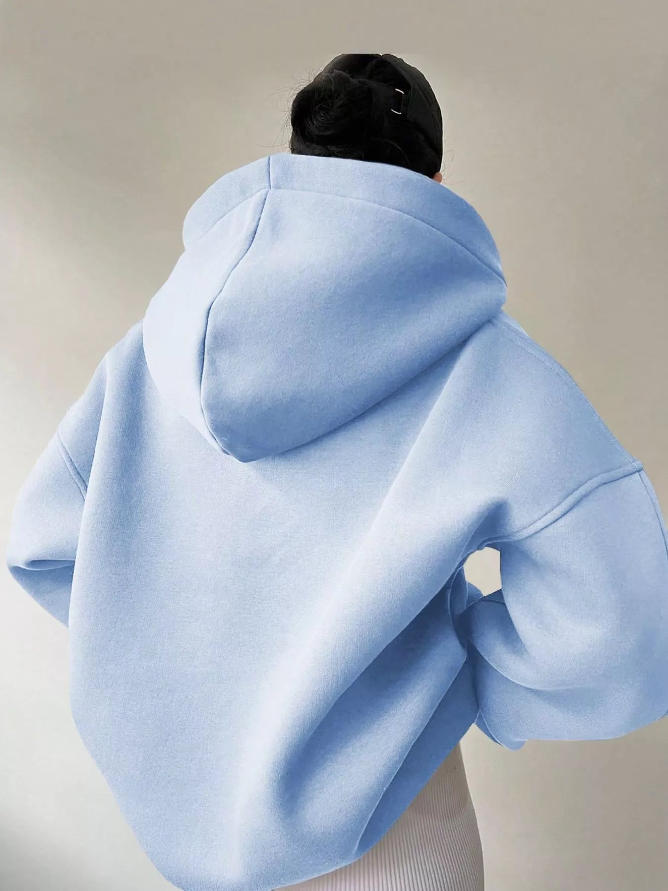 Dropped Shoulder Long Sleeve Sweatshirt