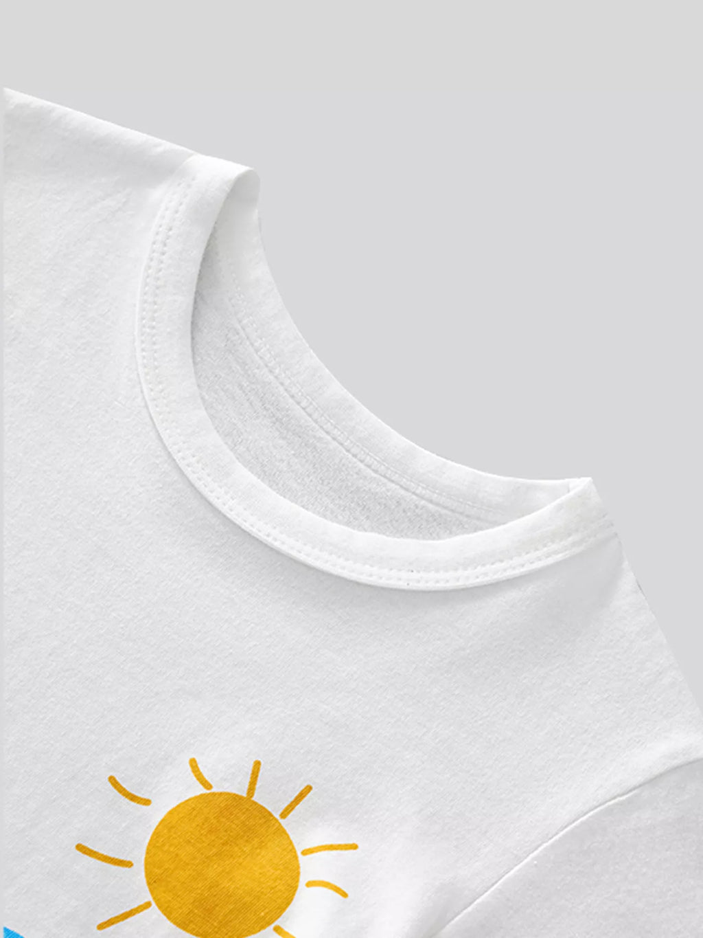 Children's Animal Print Short Sleeve T-Shirt