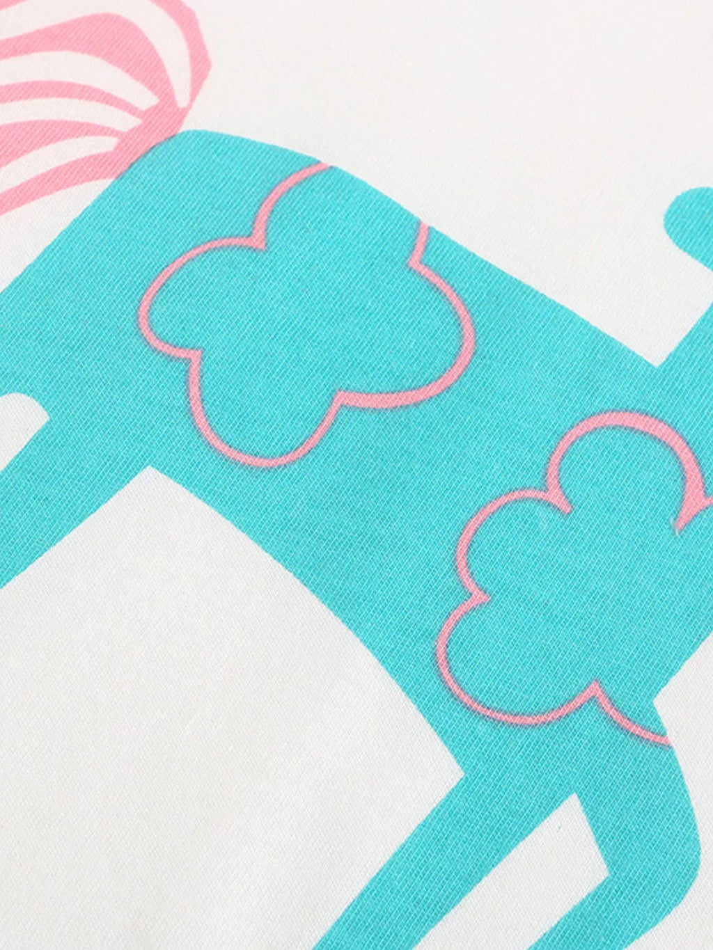 Children's Unicorn Graphic Top and Shorts Set
