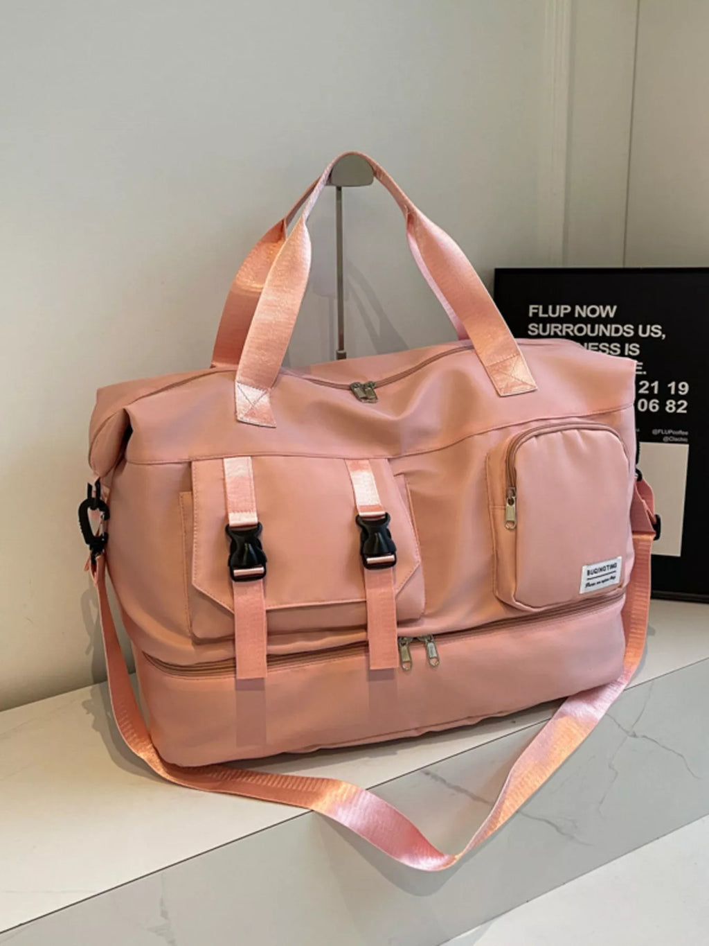Large Capacity Multi-Pocket Travel Bag