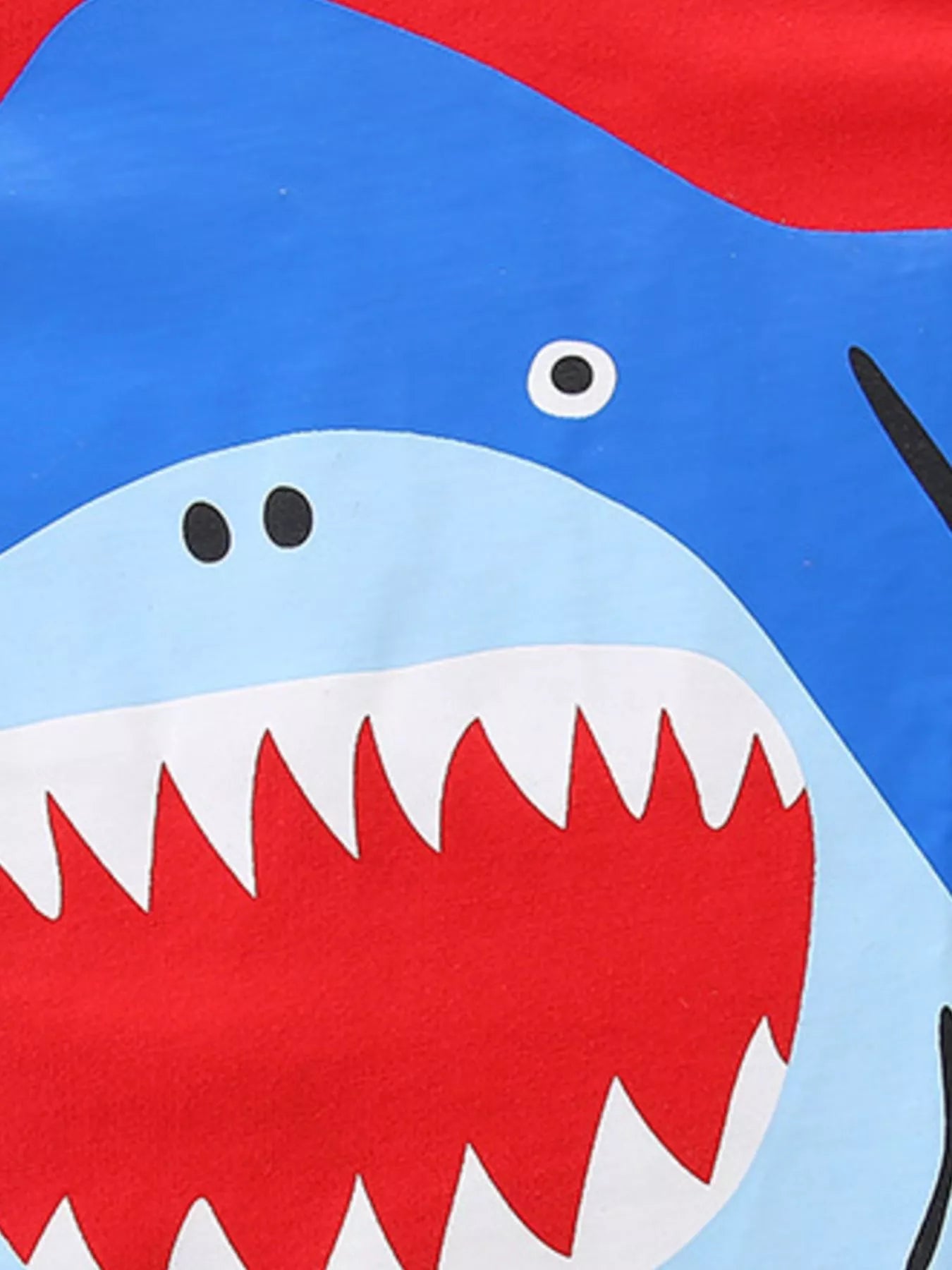 Children's Shark Graphic Tee and Shorts Set