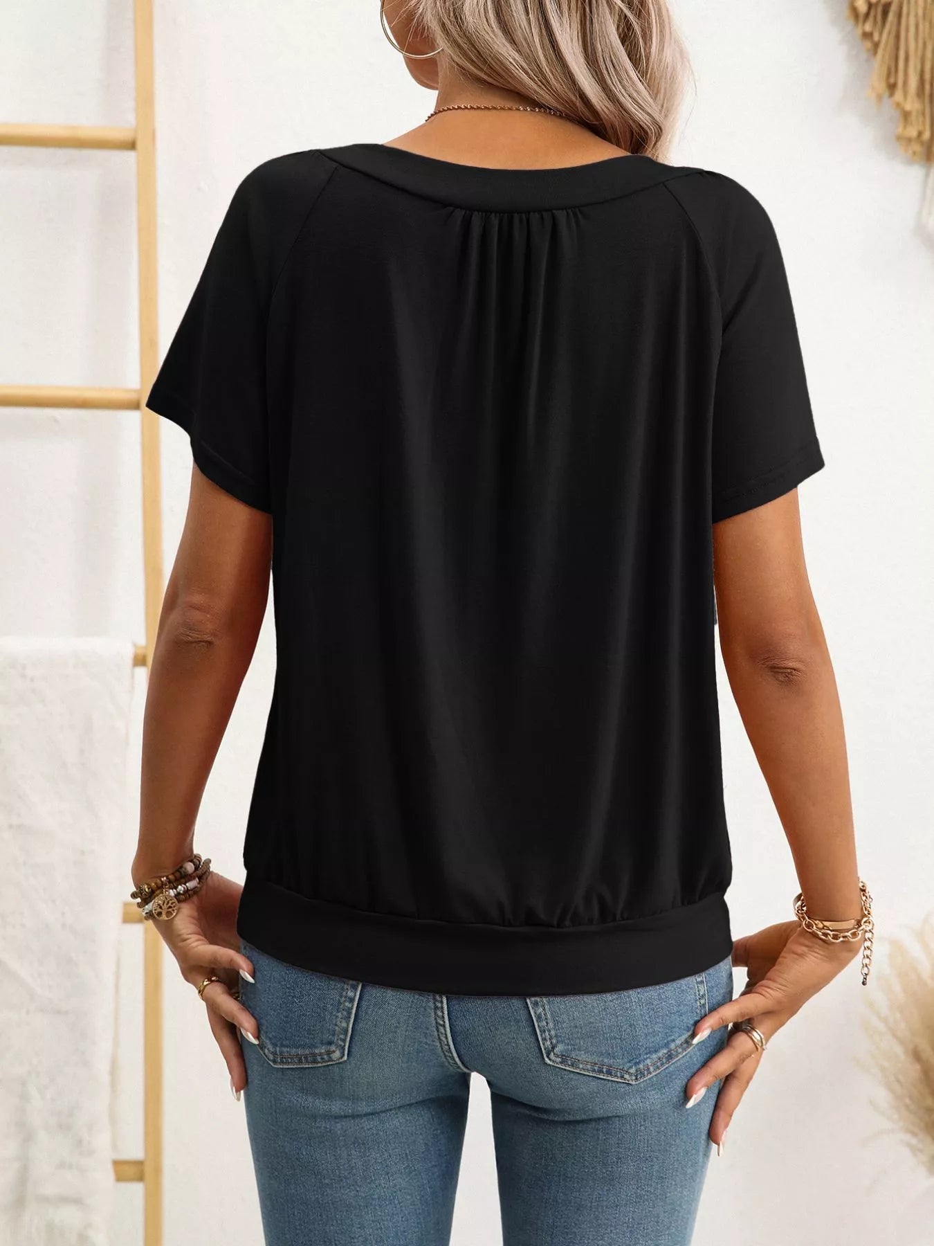 V-Neck Short SleeveT-Shirt