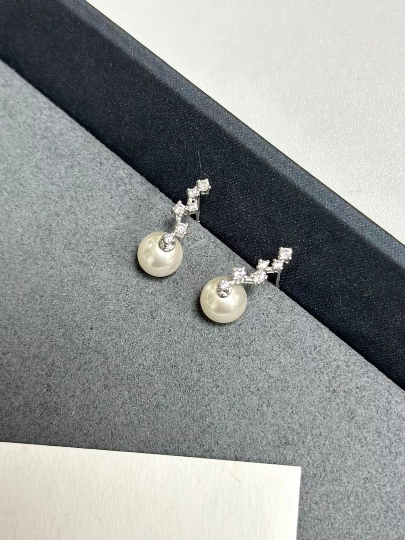 925 Sterling Silver Zircon Earrings