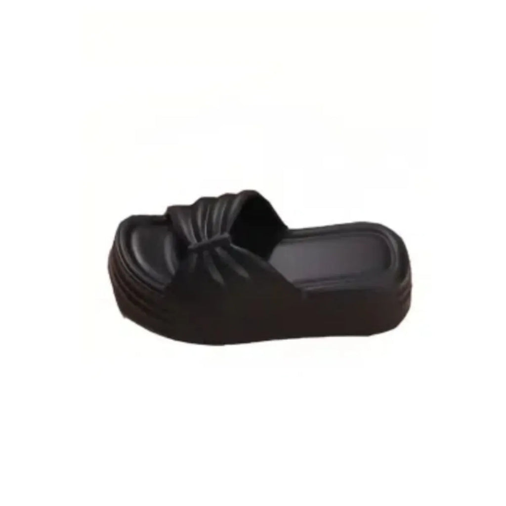 Open Toe Platform Slippers