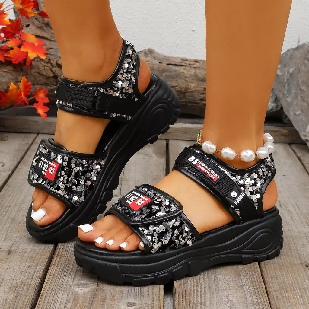 Open Toe Platform Sandals