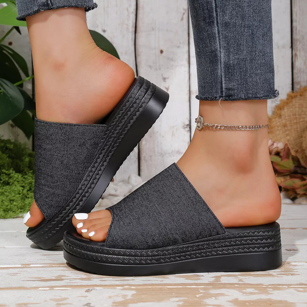Open Toe Platform Sandals