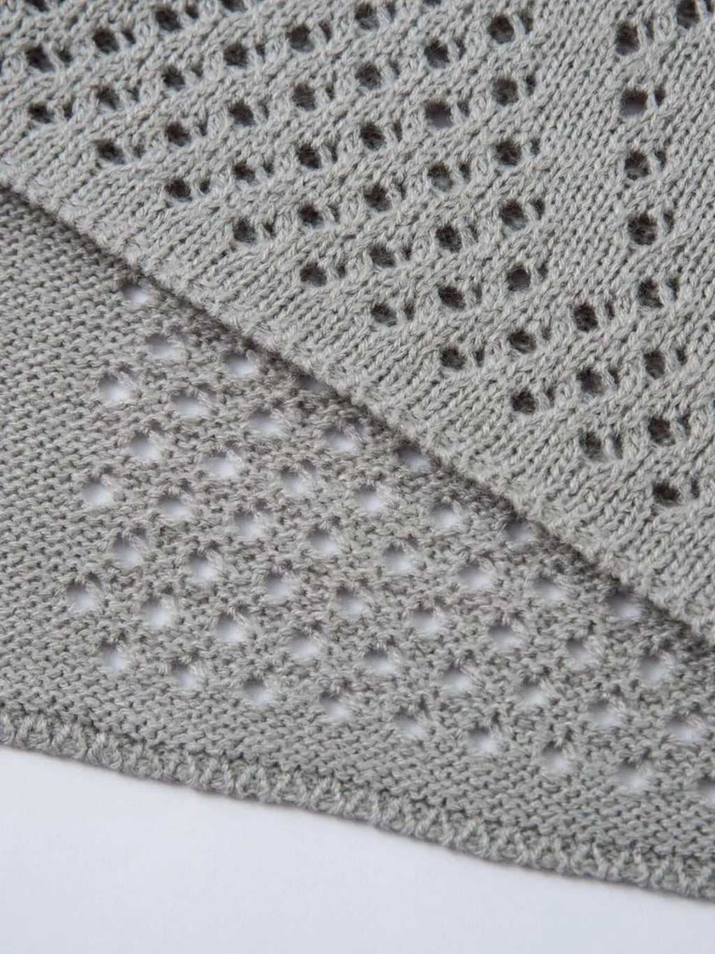 Men's Openwork Button Detail Knit Henley T-Shirt