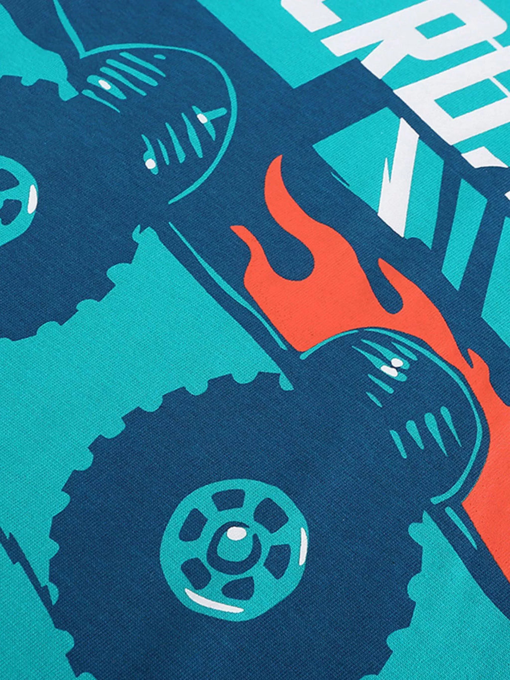 Children's Monster Truck Graphic T-Shirt