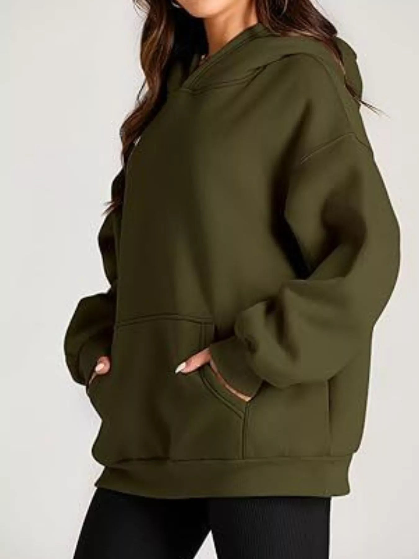 Kangaroo Pocket Long Sleeve Hoodie