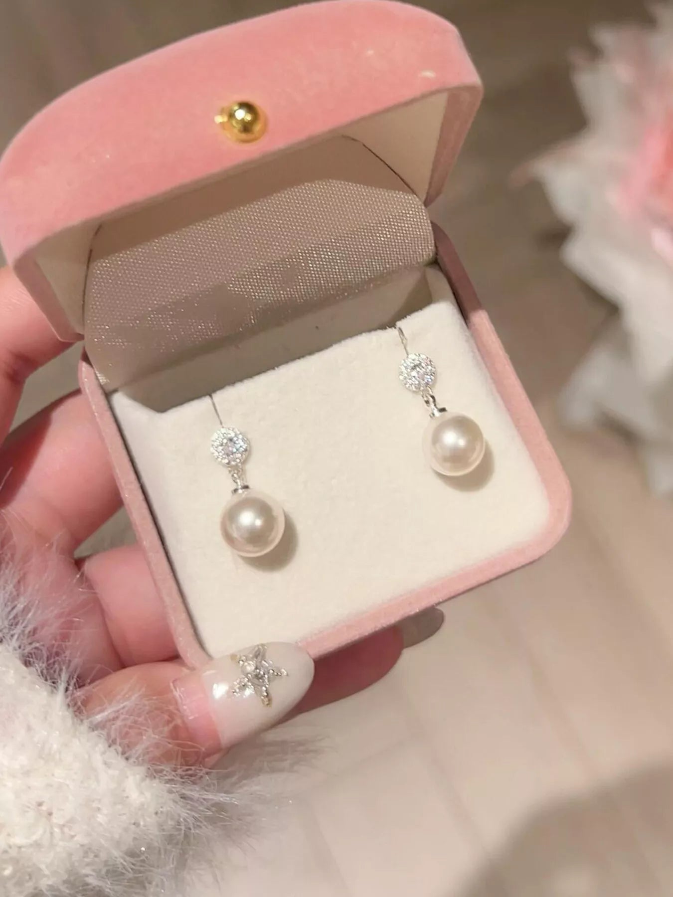 Pearl Drop Earrings