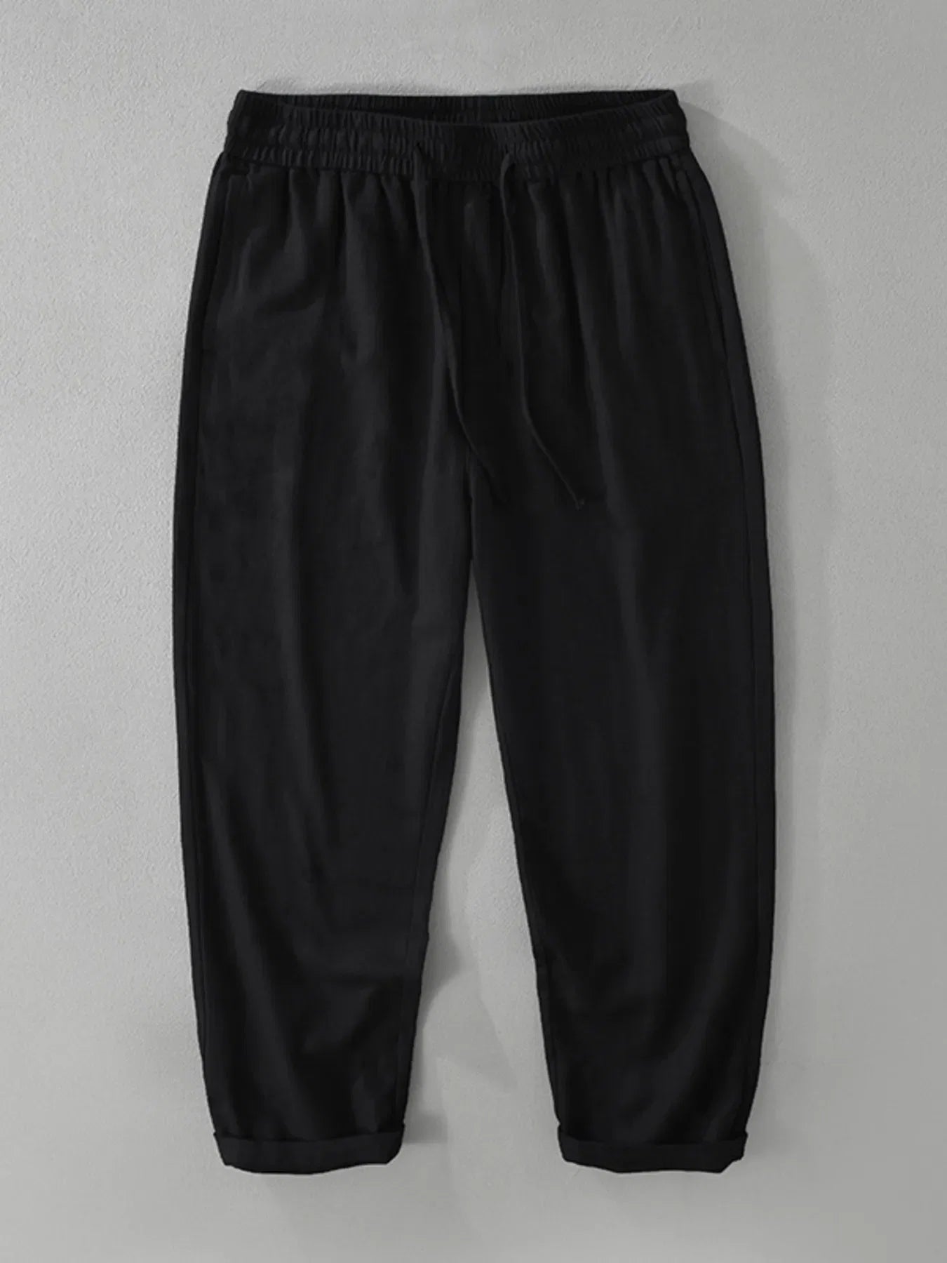 Men's Plus Size Drawstring Loose Fit Pants