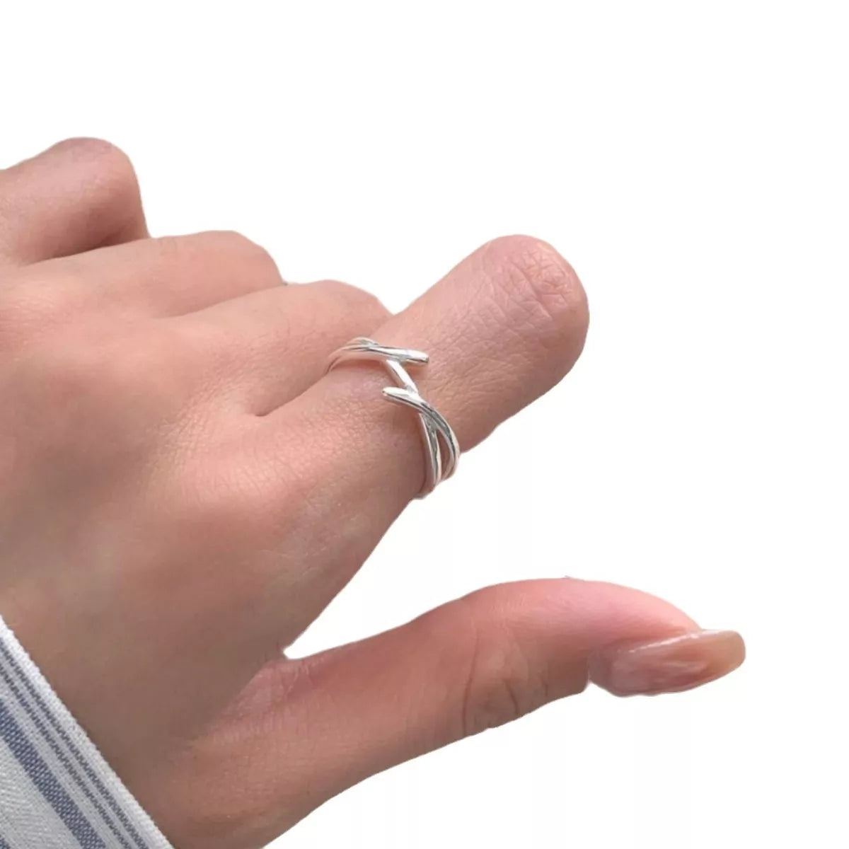 925 Sterling Silver Open Ring