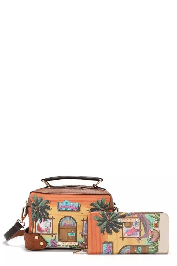 Nicole Lee USA Sun and Sand 3 Piece Bag Set