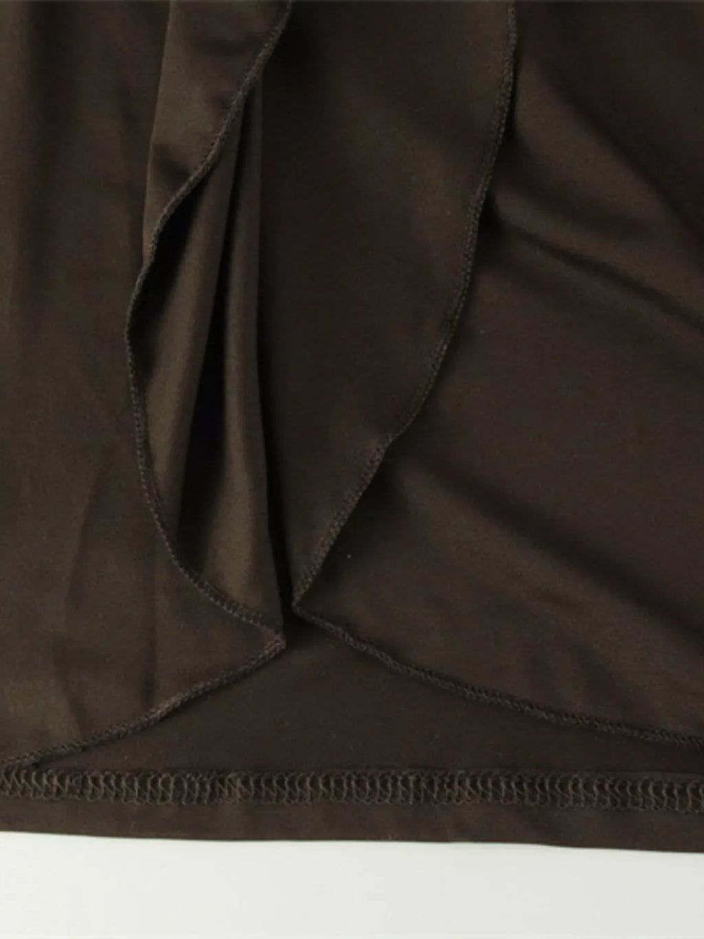 Turtleneck Long Sleeve Tie Waist Maxi Dress
