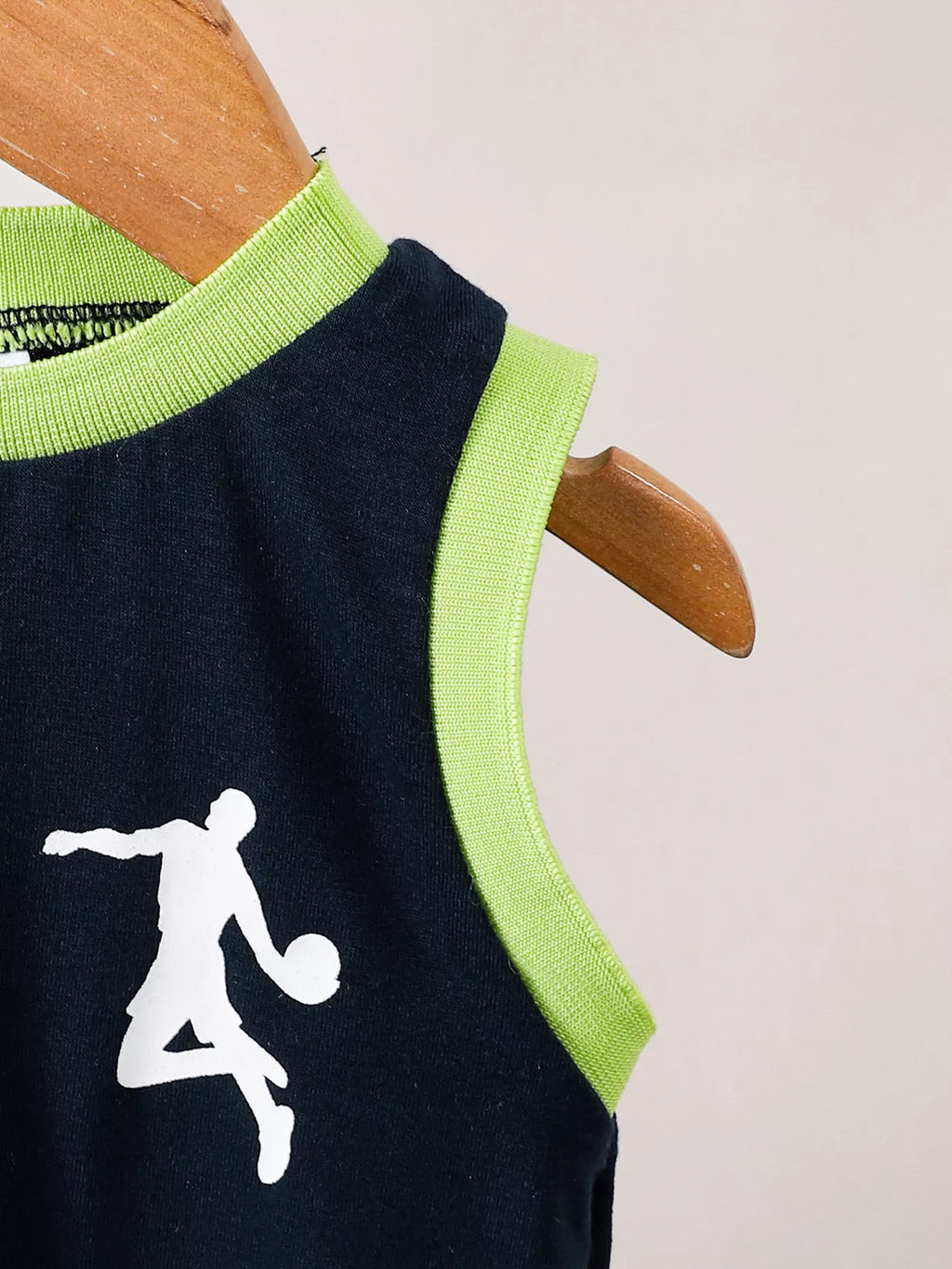 Children's Basketball Player Tank Top & Shorts Set