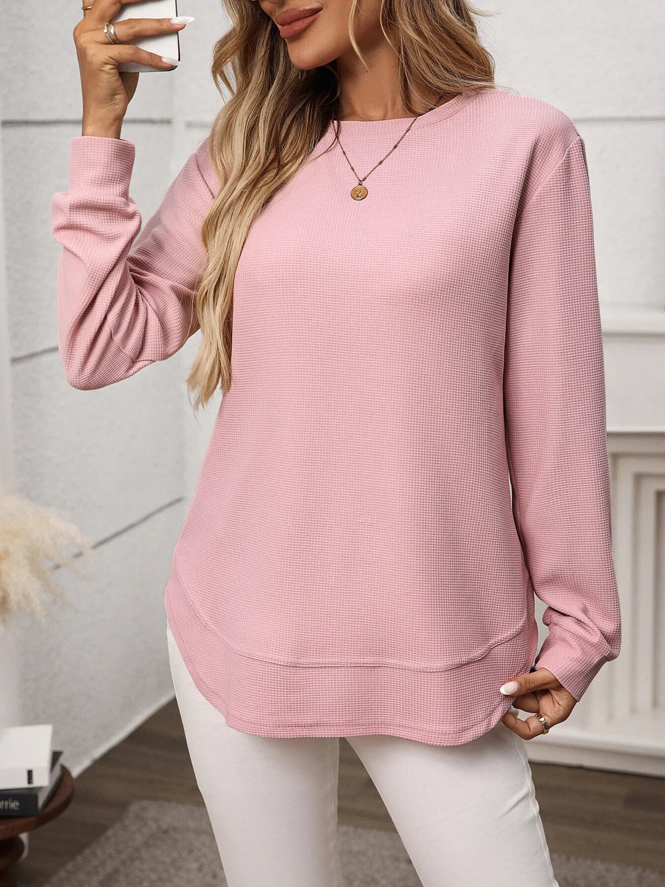 Long Sleeve Round Neck T-Shirt