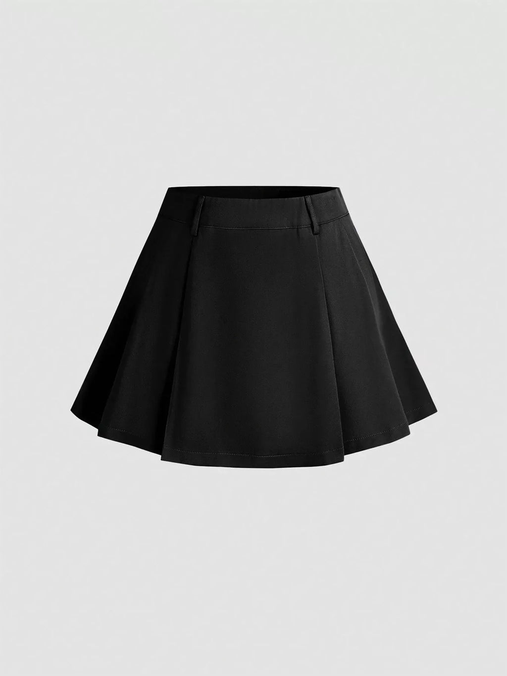 Pleated Mini Skirt