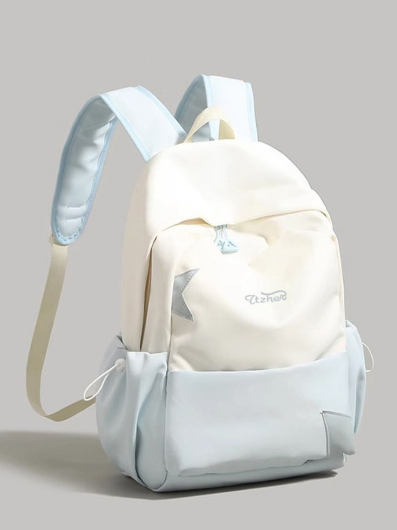 Two-Tone Lightweight Backpack Bag