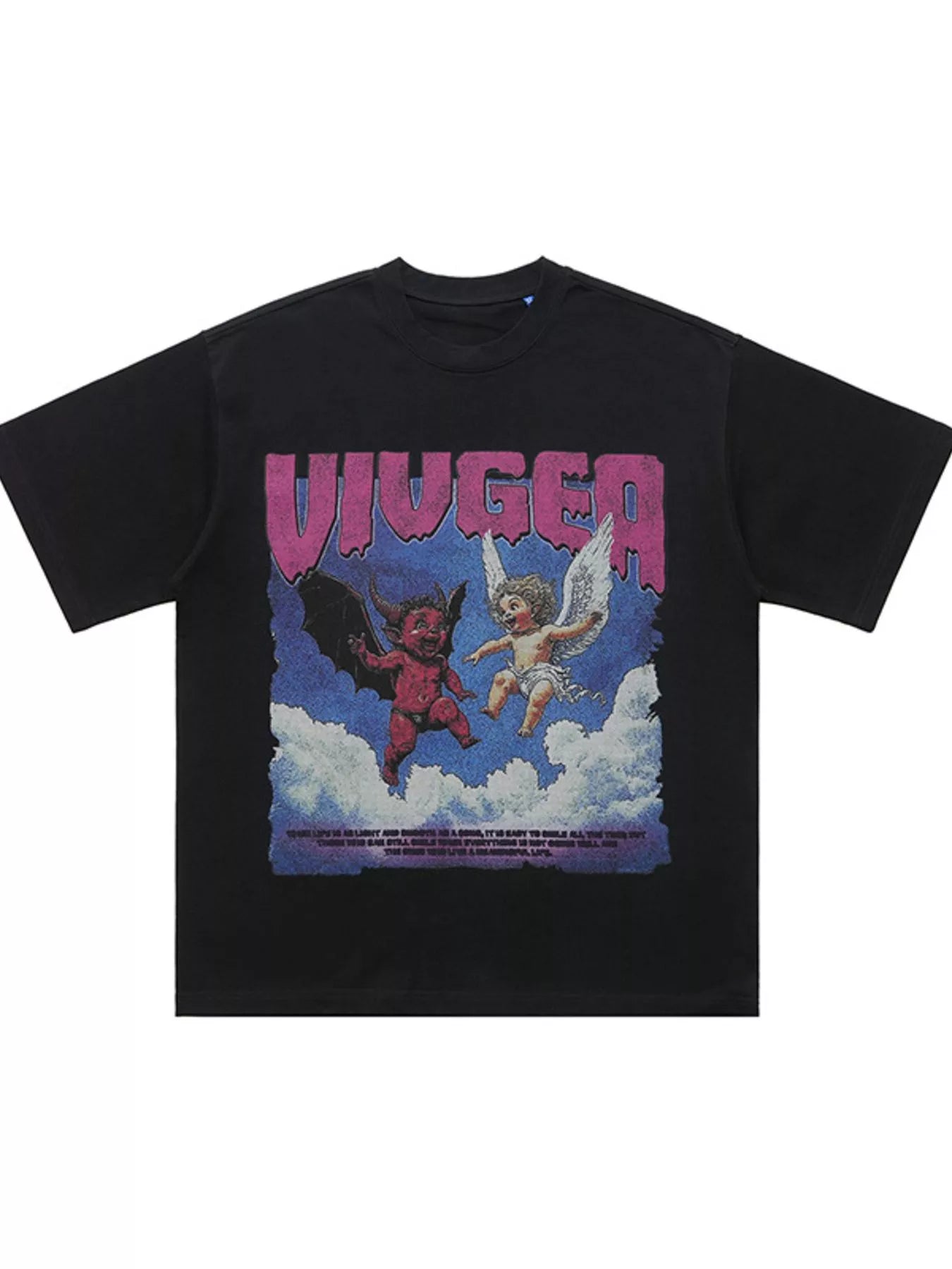 Men's Graphic Round Neck Short Sleeve T-Shirt