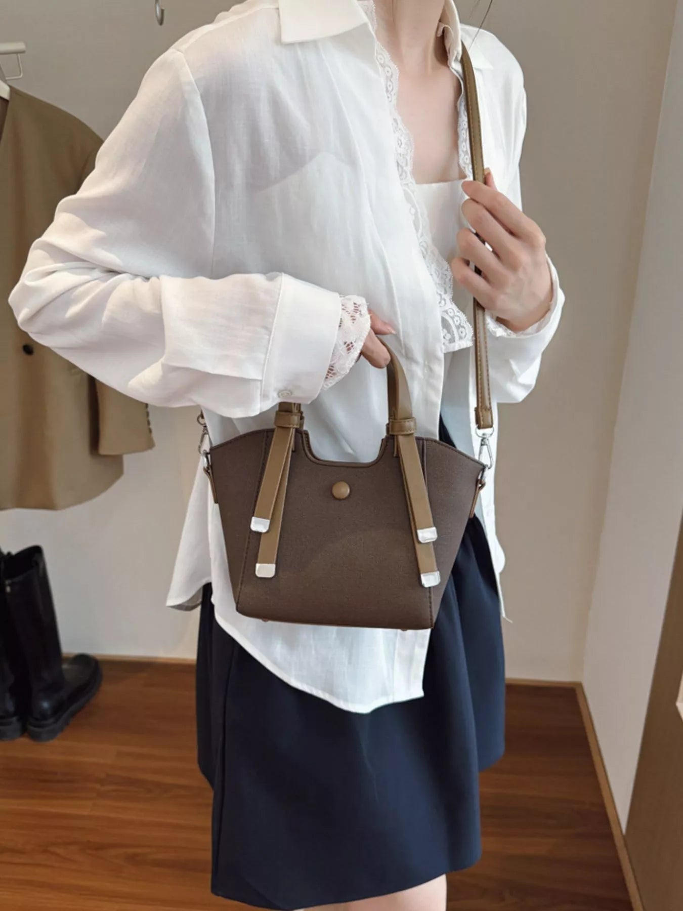 Adjustable Strap Crossbody Bag