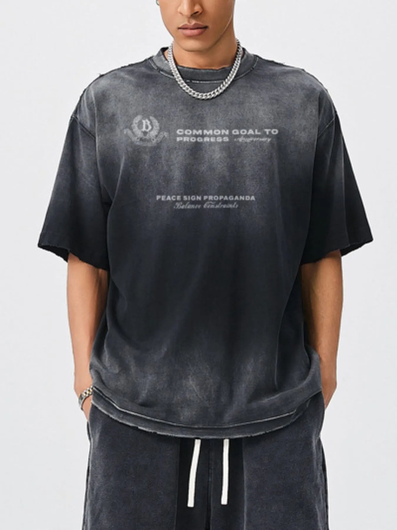 Men's Round Neck Short Sleeve T-Shirt
