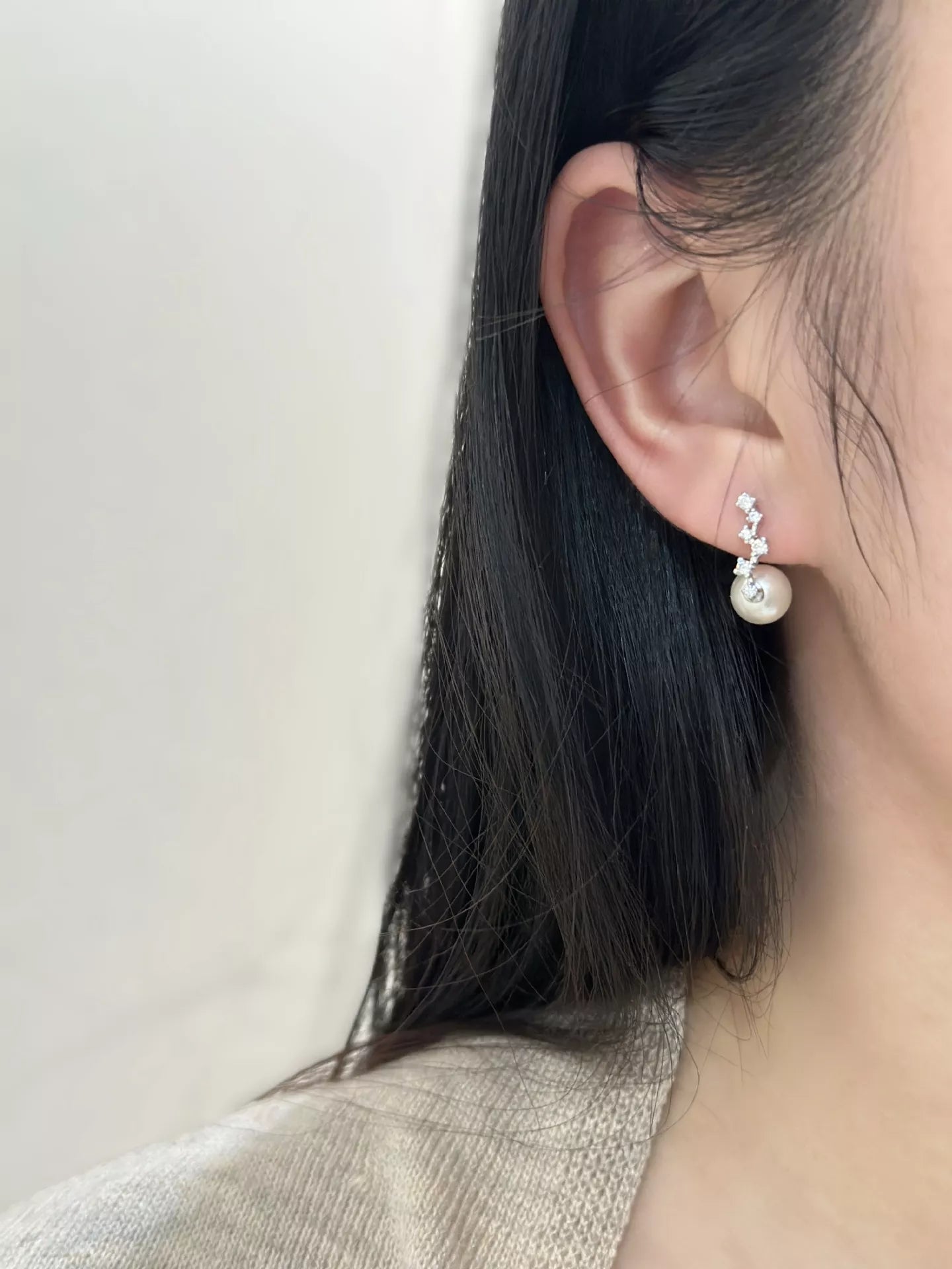 925 Sterling Silver Zircon Earrings