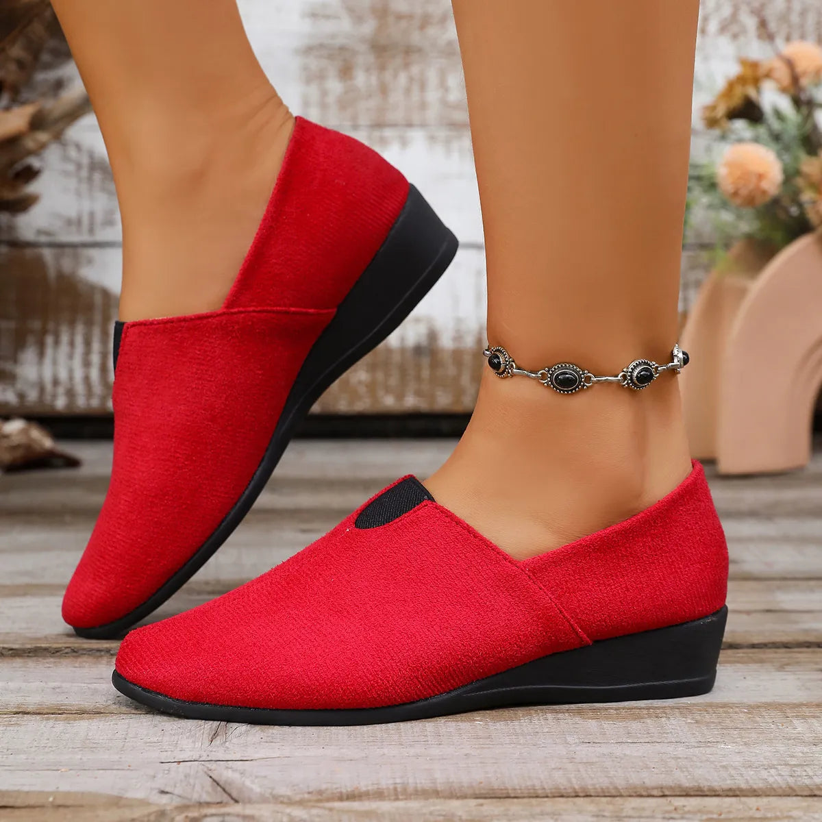 Breathable Mesh Slip-On Loafers