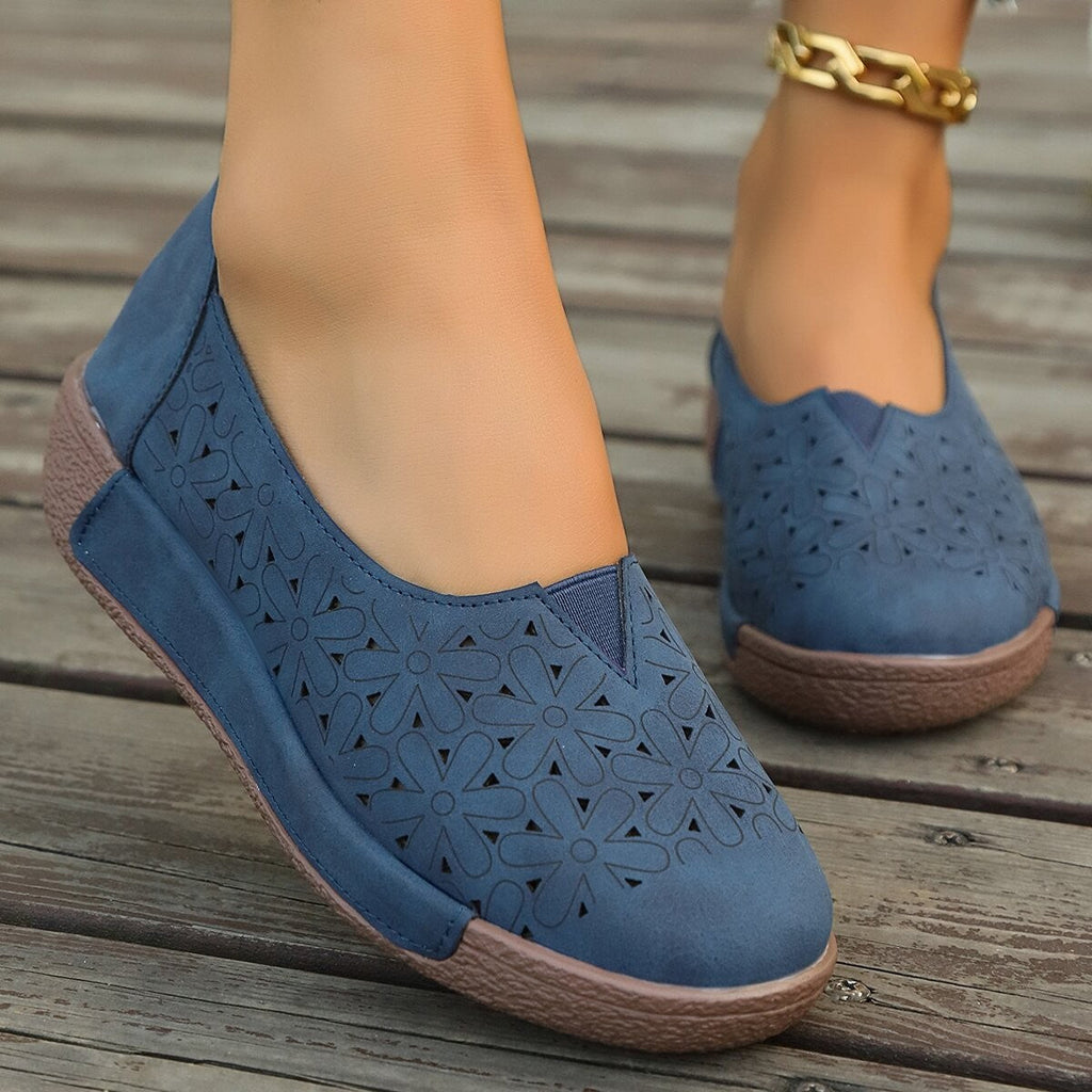 Hollow-Out Casual Loafers