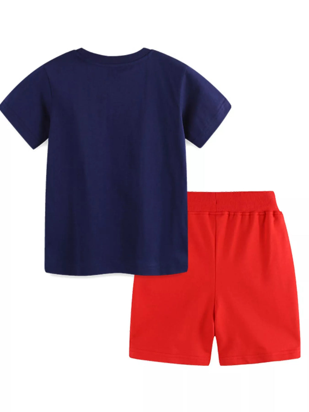 Kids' Rescue Team Fire Truck T-Shirt and Shorts Set