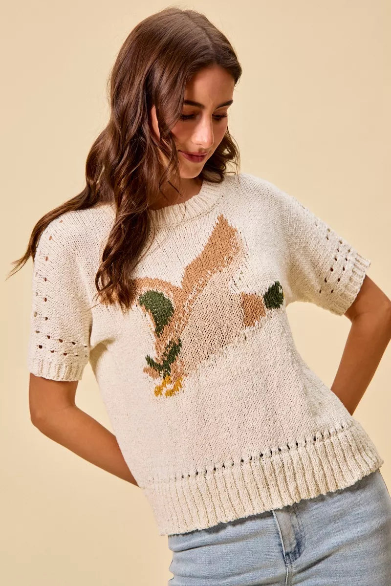SO ME Flying Duck Sweater Top