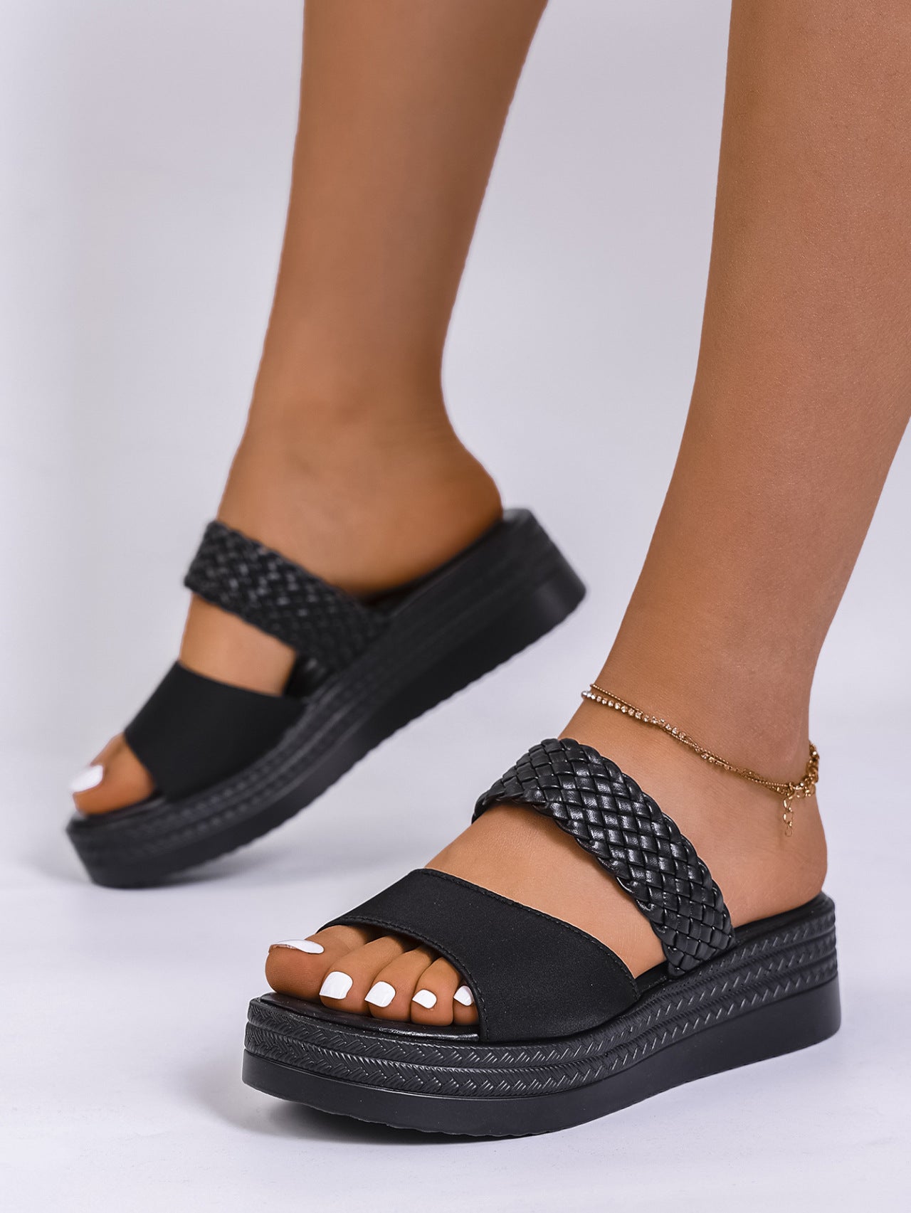 Open Toe Platform Sandals
