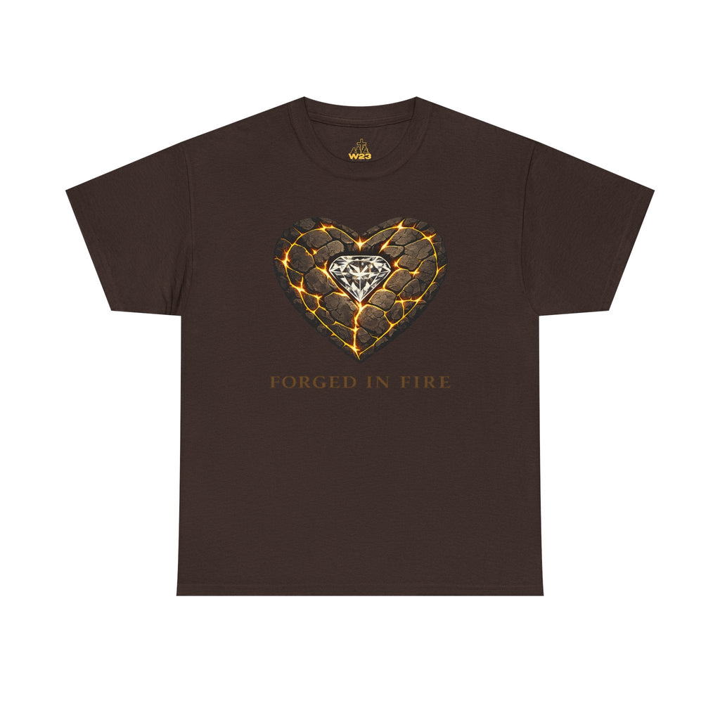 Forged In Fire – Diamond Heart Resilience Graphic Tee