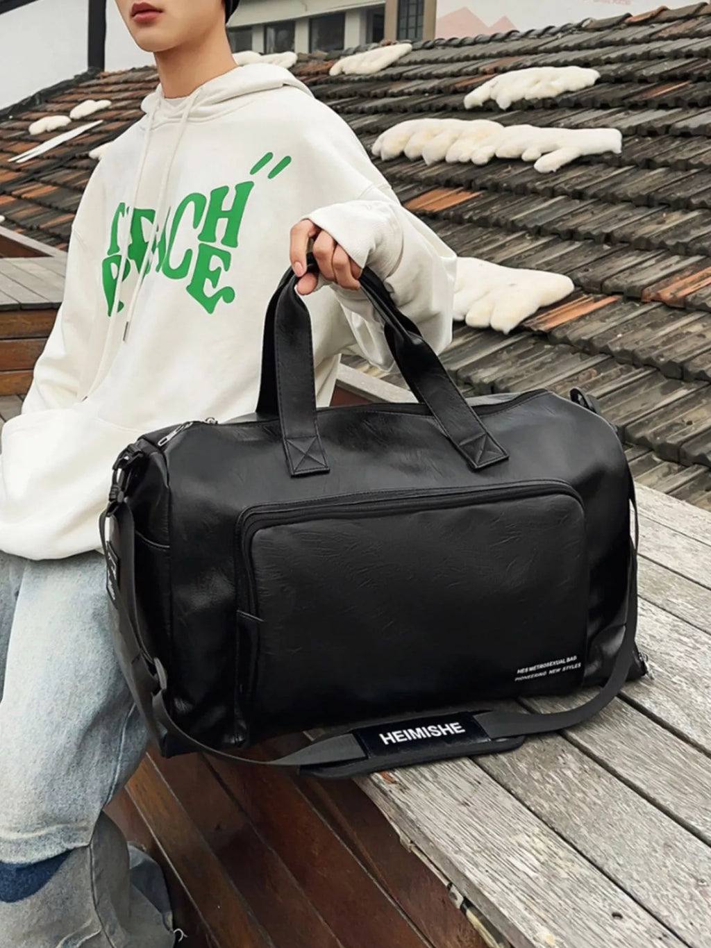 Large Capacity Canvas Travel Bag