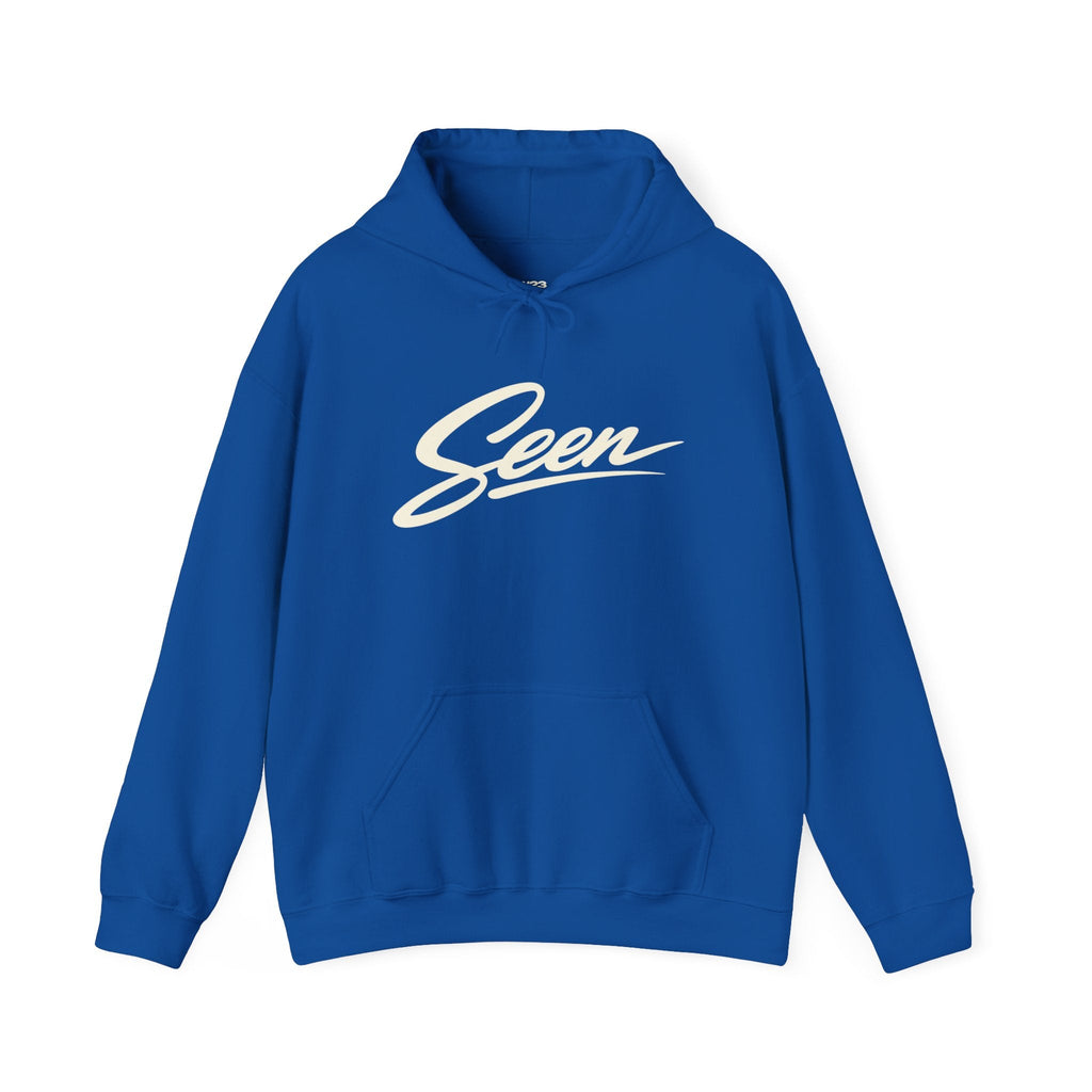 Seen Script Hoodie | Vintage Script Logo Pullover