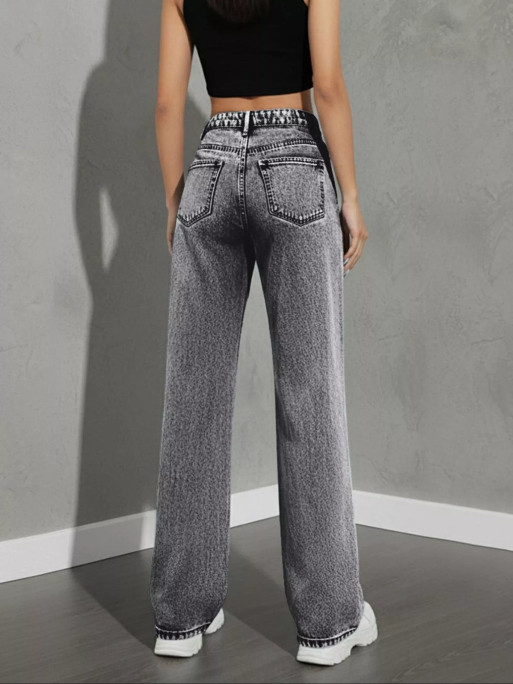 High Waist Wide Leg Jeans