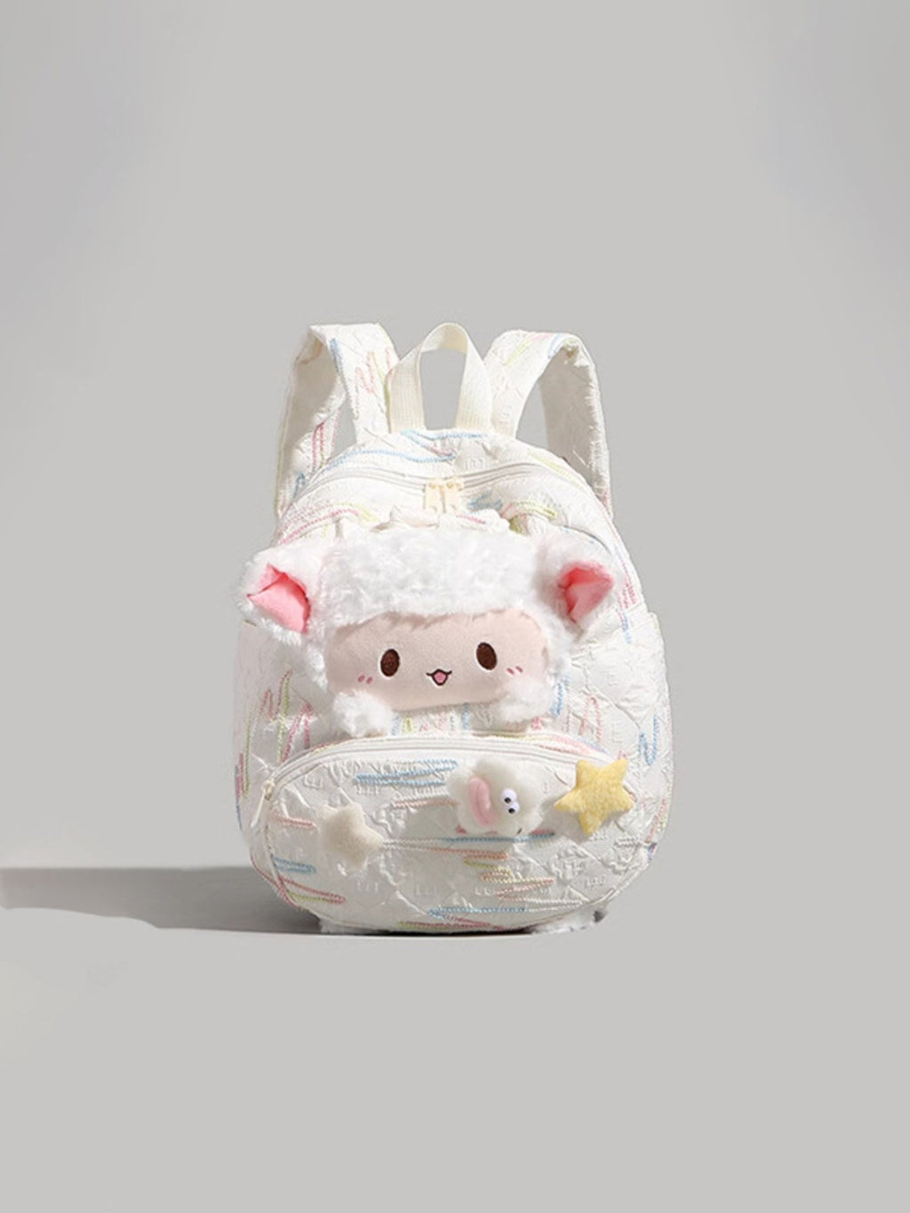 Plush Sheep Backpack Bag
