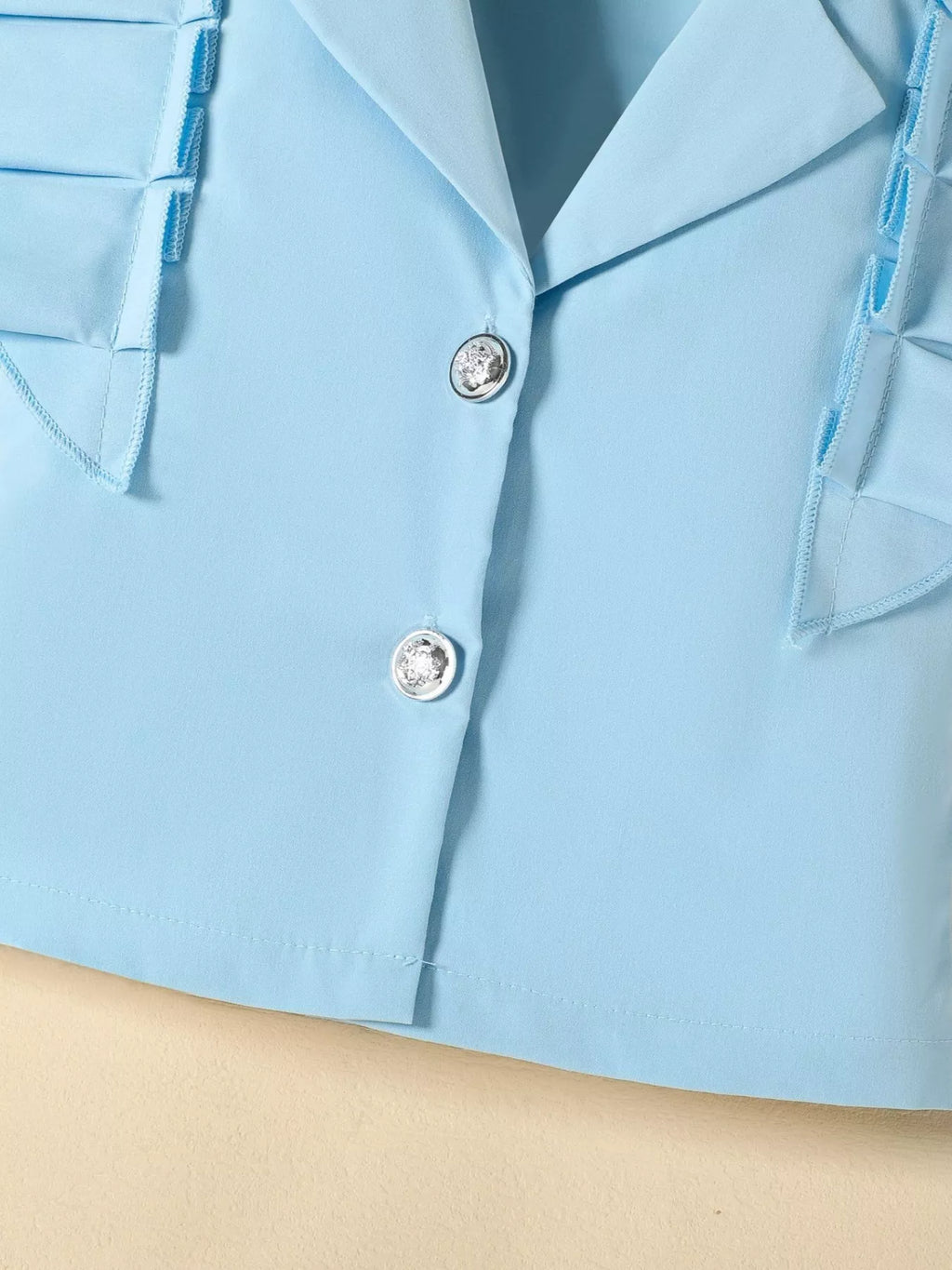 Children's Cami & Button Detail Top & Skirt Set