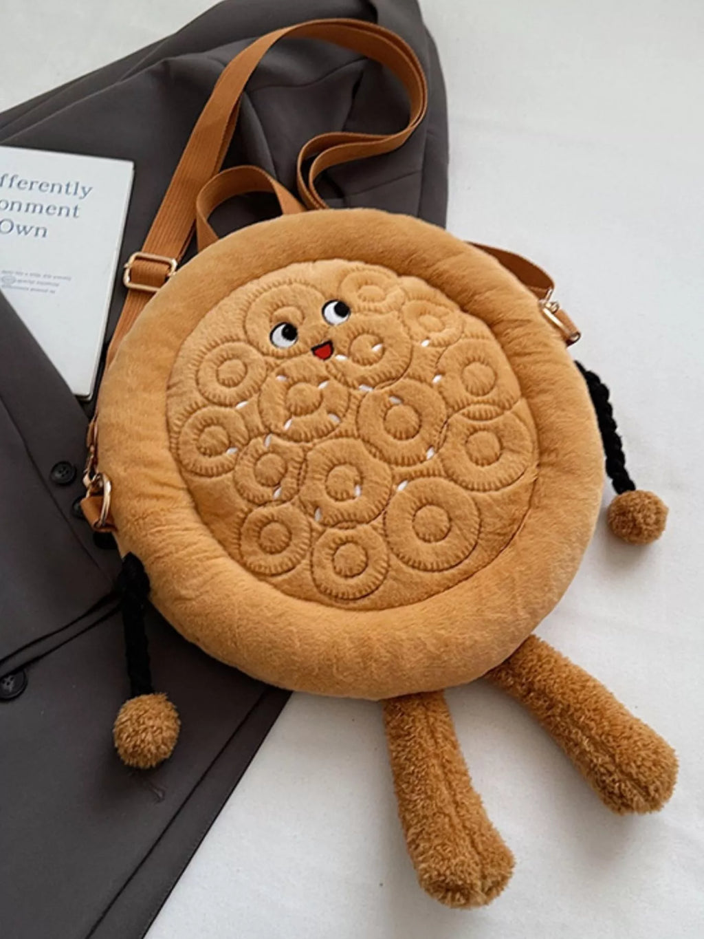 Cartoon Plush Backpack Bag