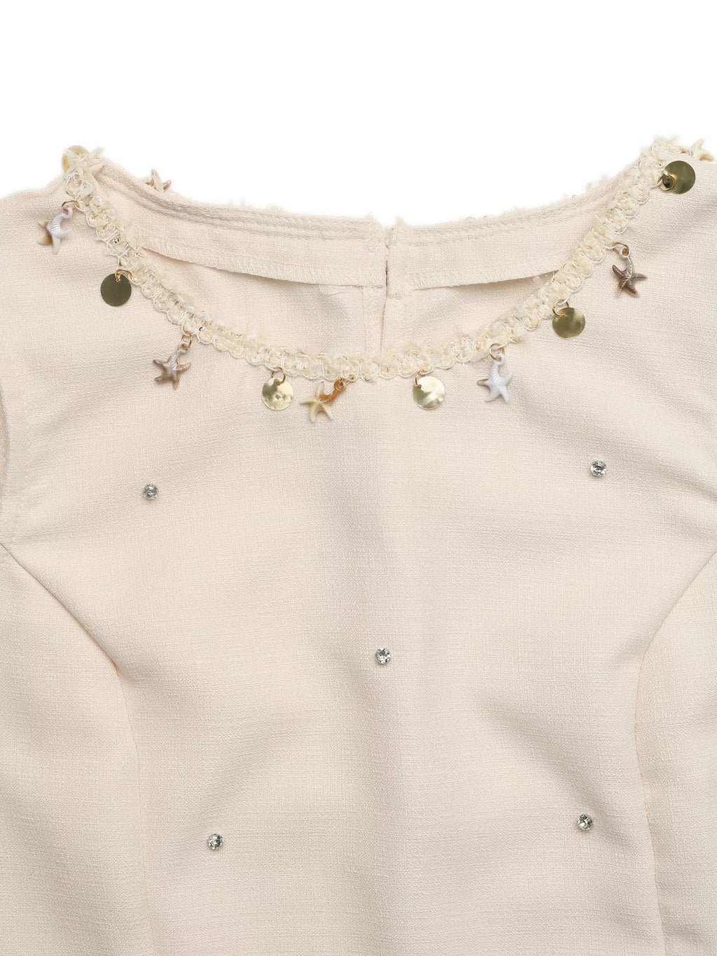 Embellished Sleeveless Top & Shorts Set